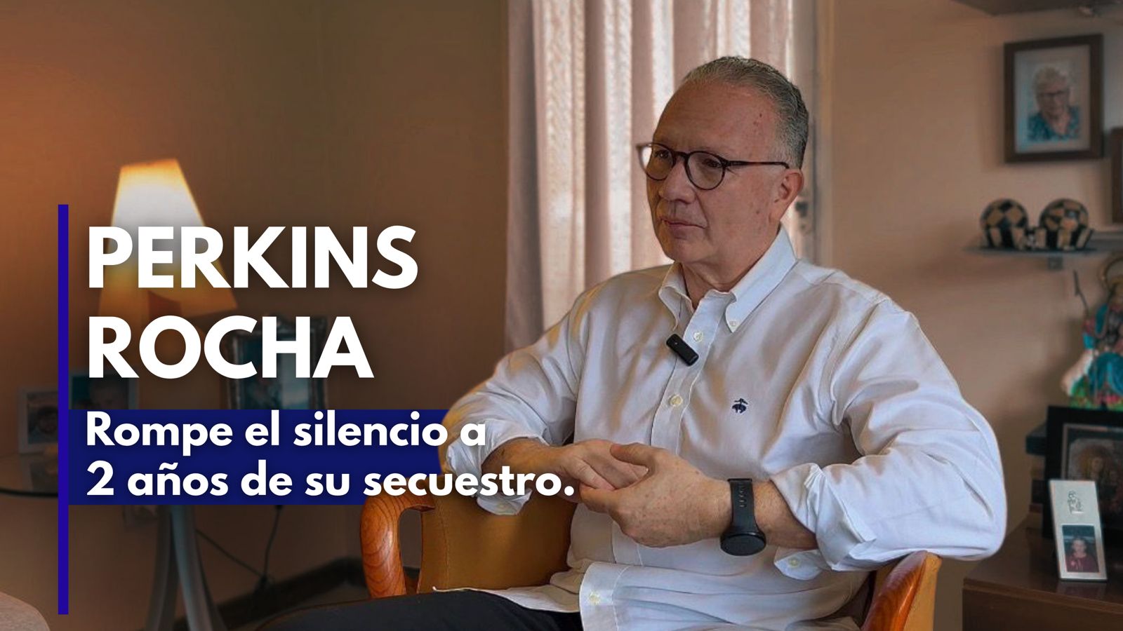 Perkins Rocha, a dos años de su detención: “La razón de mi vida de aquí en adelante es luchar contra la injusticia”