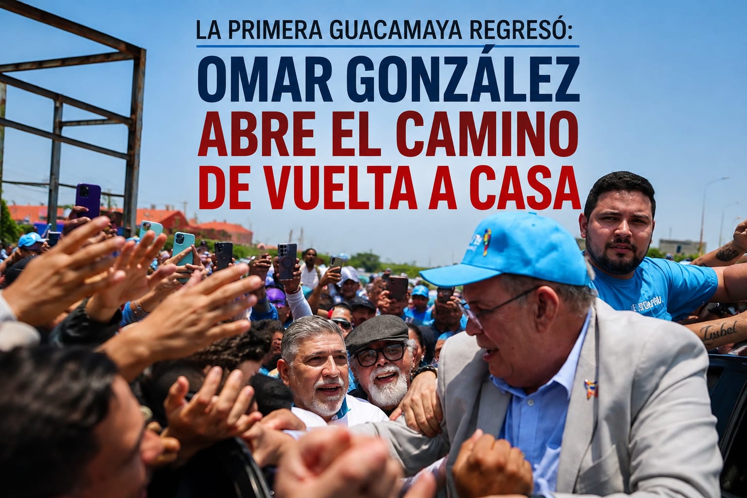 Omar González abre el camino de la vuelta a casa