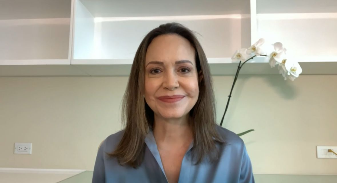 María Corina Machado comparte en el “Democracy on the Brink” cuatro lecciones de la lucha democrática en Venezuela