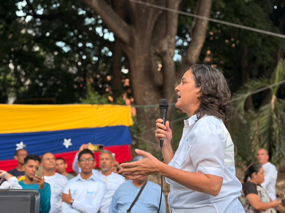 Carolina Cedeño, coordinadora de Organización de Vente Caracas.