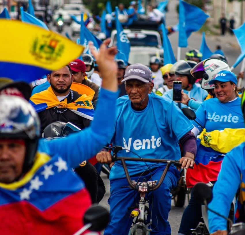 Venezuela se moviliza en gran Rodada para exigir el retorno de María Corina Machado